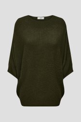 Productfoto 1 van Kaki trui met vleermuismouwen door JDY voor Dames