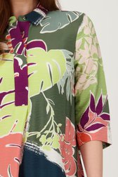 Kleedje met jungleprint en 3/4 mouwen van Libelle voor Dames