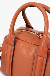 Voorkant van Kleine bruine handtas door Liberty Island voor Dames