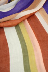 Productfoto 1 van Kleurrijk gestreept sjaaltje door Liberty Loving nature voor Dames