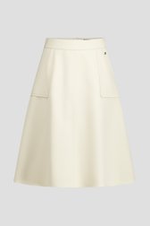 Productfoto 4 van Knielange ecru rok door Claude Arielle voor Dames