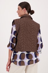 Korte bruine bodywarmer van Opus voor Dames