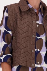 Korte bruine bodywarmer van Opus voor Dames