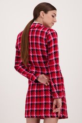 Korte geruite blazer van More & More voor Dames