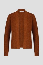 Korte oranjebruine cardigan van Liberty Island voor Dames