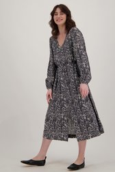 Voorkant van Lang grijs kleedje met slangenprint door JDY voor Dames