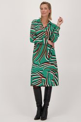 Vidéo de Longue robe verte imprimée de Claude Arielle pour Femmes