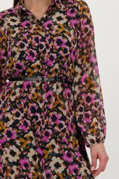 Lang kleedje met kleurrijke bloemenprint van More & More voor Dames