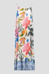 Productfoto 1 van Lang kleedje met kleurrijke zomerse print door Geisha voor Dames