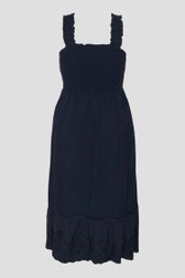 Productfoto 1 van Lang nachtblauw zomerkleedje door Kaffe Curve voor Dames