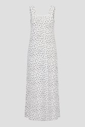 Lang wit slaapkleed met blauwe print  van Liberty Island voor Dames
