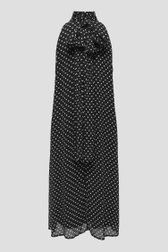 Productfoto 2 van Lang zwart kleedje met polkadotprint door JDY voor Dames