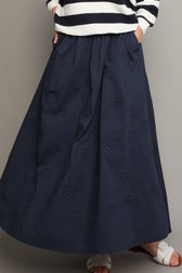 Productfoto 3 van Lange blauwe rok door AC by Annelien Coorevits voor Dames