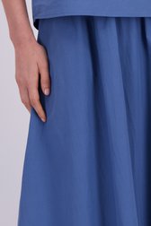 Detail van Lange blauwe rok door Liberty Island voor Dames