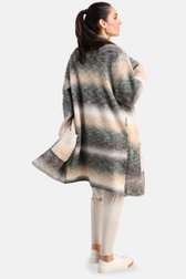 Lange cardigan in blauw-grijs ombré van Bicalla voor Dames
