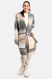 Lange cardigan in blauw-grijs ombré van Bicalla voor Dames