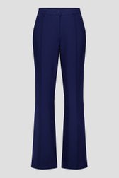 Productfoto 4 van Lange donkerblauwe broek door Claude Arielle voor Dames
