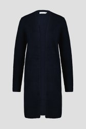 Lange donkerblauwe cardigan van Liberty Island voor Dames