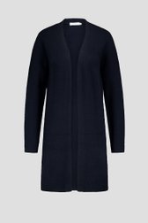 Productfoto 1 van Lange navy cardigan zonder knopen door Liberty Island voor Dames