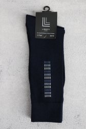 Productfoto 1 van Lange navy sokken - 2 paar door Liberty Island voor Heren