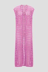 Lange roze cardigan - Louise x Tine van Louise voor Dames