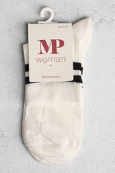 Larges chaussettes blanches avec rayures noires de MP Denmark pour Femmes