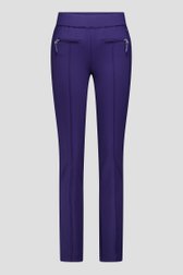 Photo produit 1 de Legging bleue avec taille élastiquée de Claude Arielle pour Femmes