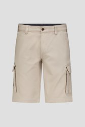 Productfoto 1 van Lichtbeige bermuda met cargozakken door Brassville voor Heren
