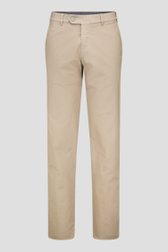 Lichtbeige chino - Vancouver - Regular fit van Brassville voor Heren
