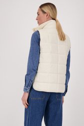 Lichtbeige gewatteerde bodywarmer  van Regatta voor Dames