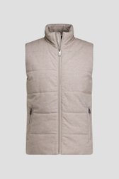 Productfoto 1 van Lichtbeige gewatteerde bodywarmer door Upper East voor Heren