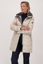Vidéo de Veste matelassée beige clair de Barbara Lebek pour Femmes