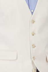 Lichtbeige gilet - Slim fit van Dansaert Black voor Heren