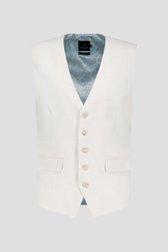 Lichtbeige gilet - Slim fit van Dansaert Black voor Heren