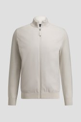 Productfoto 1 van Lichtbeige golfvest met rits door Dansaert Golf Club voor Heren