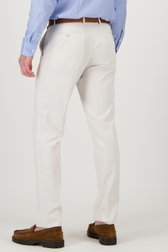 Lichtbeige kostuumbroek – Slim fit  van Dansaert Black voor Heren