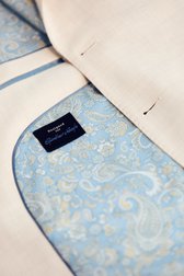 Lichtbeige kostuumvest – Slim fit  van Dansaert Black voor Heren