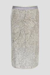 Photo produit 1 de Lichtbeige midirok met pailletten de ONLY Carmakoma pour Femmes