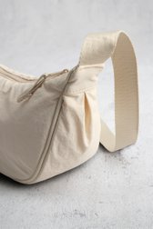 Achterkant van Lichtbeige nylon crossbodytas door Liberty Loving nature voor Dames