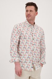 Vidéo de Chemise bleu clair à imprimé - Regular fit de Bluefields pour Hommes