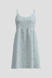 Productfoto 1 van Lichtblauw slaapkleedje met gele print door Tom Tailor voor Dames
