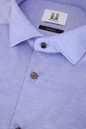 Lichtblauw travelshirt - Regular fit van Upper East voor Heren