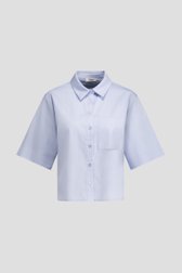Productfoto 1 van Lichtblauwe blouse met korte mouwen  door Libelle voor Dames