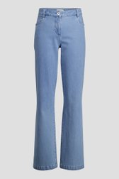 Productfoto 1 van Lichtblauwe bootcut jeans door D'Auvry voor Dames