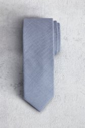 Voorkant van Lichtblauwe das met structuur door Dansaert Black voor Heren