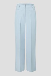 Productfoto 1 van Lichtblauwe geklede broek door More & More voor Dames