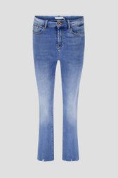 Lichtblauwe jeans - Fanny - Slim cropped fit van Liberty Island Denim voor Dames