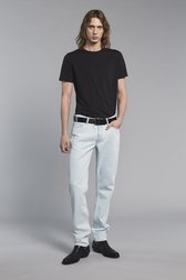 Achterkant van Lichtblauwe jeans - Straight fit – Monroe door Murielle Victorine Scherre voor Heren