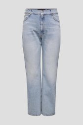 Lichtblauwe jeans - Straight fit  van Only Carmakoma voor Dames