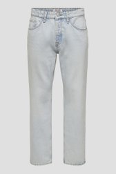 Productfoto 2 van Lichtblauwe jeans - Straight fit  door Only & Sons voor Heren